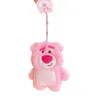 Söt mini Q-version Total Mobilisering Plush Toy Doll Pendant 3-tums Grab Machine Doll Keychain Small Pendant