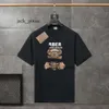 EssentialSshirt Amirir Shirt 2023 Summer Men's Fashion and Leidure Brand Temperament Joker Soft Cartoon Letter Printed TシャツサイズXS-4XL 969