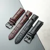 Äkta läder mode P Designer Watchband Straps For Apple Watch Series Band 49mm 45mm 41mm 40mm 44mm 42mm 38mm Armband Iwatch Ultra 8 SE 7 6 5 43 2 1 Smart Strap