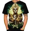 Männer Polos Ghost Band T-Shirts 3D-Druck Männer Frau Cool Streetwear Kurzarm Hip Hop T-Shirt Übergroße Harajuku Kinder Tops Tees Clothingl2404