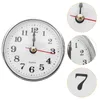 Clocks Accessories Clock Head Round Inserts Inlaid With Movement Replacement Roman Number Motor Crafts