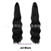 Wigs women human hair Wig femininity slender curly fluffy simulation natural grip style high ponytail