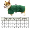 Handtücher Hunde Bademantel Handtuch Bad Robe Haustier Trocknungsmantel Kleidung absorbierende Strandtuch für kleine große Hunde Katzen superschnelle trockene Hund Vorräte