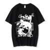 Men's T-Shirts Summer Harajuku Lab Lain Anime Series Graphic Printing Women T-shirt Fashion Streetwear Hip-hop Loose Oversized Man Top T-shirtsL2404