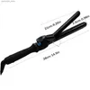 Curling Irons Professional curling iron for 25mm and 30mm hair instant heating for 60Min automatic closing safety curler LCD digital display Q240425