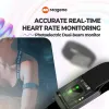 Accessories Magene H803 Bike Arm Heart Rate Sensor Dual Mode ANT+ And Bluetooth For Bicycle Computer Wahoo Garmin Bryton