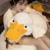 Dolls de pelúcia 55cm-1,75m Giant Duck Plush Plush Phyd Big Mouth White Duck Letir