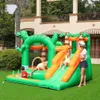 Nadmuchiwany playhouse wewnętrzny skokowy zamek Bounce House z slajdką piłkę zabawkę zabawę na świeżym powietrzu Dzieci imprezowe rozrywka