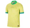 2024 Brasilsfotbollströjor Neymar Vini Jr Camiseta de Futbol Paqueta Raphinha 24 25 Fotbollskjorta Maillots Marquinhos Brasil Richarlison Men Kids Woman Shirts