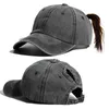 Ball Caps High Ponytail Baseball Cap voor vrouwen Sprsummer Sun Hat Runnsnapback Hat Messy High Bun Dames Caps Vrouw J240425