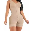 Courstes à sauts pour femmes Roupers Full Plastic Hile Compression Forme Forme avec poitrine utilisée pour la perte de poids post-partum et les fajas abdominales Colombianes Y240425