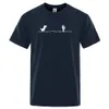 Herren T -Shirts bedruckt Dinosaurier Cactus lustige Tops Sommer Baumwolle T -Shirt für Männer lässig Oneck T -Shirt Streetwear Basic Top 240418