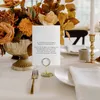 Party Decoration Table Number Holders 40Pcs - 2 Inch Mini Place Card Holder Short Stands For Wedding (Gold)