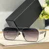 사각형 선글라스 은색 연기 음영 음영 처리 된 kudru 남자 여름 안경 Sunnies Gafas de Sol Shades UV400 보호 안경