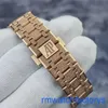 AP Athleisure Wrist Saat Royal Oak Serisi 67653or Hammer Gold Craft Genellikle Frost Gold olarak bilinen daha parlak kuvars kadınlar izle doğru zamanlama