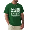 Polos-muziekleraar voor heren als een normaal maar veel cooler geweldig cadeau voor lerarendag naar je t-shirt