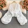 Robes de maternité Big Lantern Sheve Mariffon Tops de maternité V-col