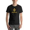 Binance de tops pour hommes - Crypto-monnaie T-shirt Plain Anime Men Workout Shirt