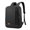 Backpack Heren Waterdichte Casual Business Men Stijlvolle boektas USB 15,6 inch Laptop Back Travel Mannelijke Tassen