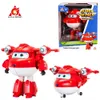 Super Wings 5 ​​cali Transforming Jett Dizzy Donnie Deformation Airplane Robot Action Figures Transformation Animation Toys 240415