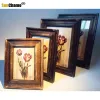 Frames New 2023 Creative Retro Solid Wood 5" 6" 7" 8" 10 Inch A4 A3 Photo Frame Up Wall Home Decoration Set Singleframe Picture Frames