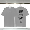 Camisetas para hombres Young LA Camina corta Manga Mens Fitness Impresión Grande 100%Camas