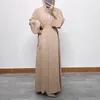 Vêtements ethniques Jupe longue Femme Abaya Dubai Commandez Pearl Plus Taille Cardigan Robe Muslim Mooter pour les femmes