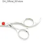 Haarschaar Lyrebird High Class Hair Scissors 440C Japan Haarschaar 4,5 inch of 5 inch Big Red Stone Good Kwaliteit Nieuwe Q240425