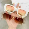 Sunglasses Retro Irregular Mens and Womens UV Protective Sunglasses 90s Shades Rectangular Sunglasses Y2K Sunglasses J240423