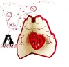 Più recente amore nella mano 3d pop -up carta di auguri di auguri di San Valentino Anniversario di compleanno Biglietti per le feste di nozze di Natale Gifts WX2037946