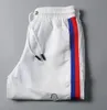 Дизайнер значков мужские короткие новые полосатые вышивающие шорты модные шорты Pure Cotton Casual Sports Clate