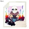 Set CLOOCL addensare la coperta anime undertale sans stampare coperte lanci per letti adolescenti decorazioni per la casa da letto trapunta