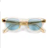 Lunettes de soleil Lunettes de soleil pour hommes Johnny Depp Lemtosh Lunettes de soleil polarisées pour les femmes Luxury Marque Vintage Cadre acétate Blue Vision nocturne Goggles J240423