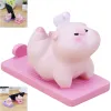 Stands Mignon Pig Cat Phone Stand Portable Depure de bureau pour iPhone Samsung Huawei Xiaomi Mobile Smartphone Support Creative Table Pendant