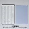 Konst silikon nagel snidning mögel med skrapa snöflinga tröja stickning design akryl graverad mall gelmålning stencils verktyg