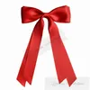 Lovely Girls long ribbon Bows hairpins INS kids double satin Bow hair clip boutique children princess barrettes accessories Z7873