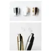 Bottles 50ml Empty Cosmetics Pump Bottle 50g Airless Squeeze Tube Makeup Foundation Cream Packaging Container White Black Silver Gold