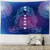 Tapisseries méditation chakra art tapissery lotus bouddha som cack décoration murmala tissu tissu yoga drap