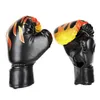 Équipement de protection 1 paire de gants de boxe pour enfants Glants PU Flame Imprimés Gants de protection des mains Fitness Sanda Boxing Gants 240424