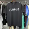 24SS Purple Brand T-shirt Maat XS-5XL Grote Designer T-shirts T-shirt Homme T Shirts Women Loose Clothing Luxe ontwerpers Korte mouw Spring Summer Tide Tee 2477