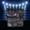 Beschermende uitrusting MMA Gloves Half vinger strandtas Half mouw Ademboute kick bokshandschoenen Tienenheren Grijp fitness 240424