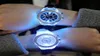 Flash Luminous Watch LED Men039s Watches Trendy osobowości Studenci zegarki Zatrudnia Miłośnicy Jellies Women Light Brance Watch Kids5615458