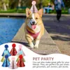 Hondenkleding 8 stks kleine hoeden verjaardag voor kattenfeest puppy kitten kostuum accessoires honden