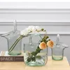 Вазы скандинавской креативной корзины для покупок ваза прозрачная гостиная
