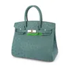 BK 2530 Сумки Ostich Кожаные сумки доверенные роскошные сумки 2024 Новый Aclass Orich Skin Platinum, обернутый восковой нитью, подлинный Leat имеет логотип HB1JNW