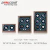 Otomatik Saatler için Frucase Watch Winder Box Mücevherat İzleme Ekran Toplayıcı LED 240412 ile Depolama