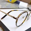Jakość retro-vintage małe okrągłe okulary O135J7 UNISEX Lekki fartuch+tytan 48-22-145 do recepty czytnika okularów Gogle Fullset Case