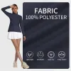 Camicie magliette a maniche lunghe abbigliamento sportivo abbigliamento femminile nuovo in moda coreana vestiti da donna da donna golf indossare donne palestra yoga top camicie sportive