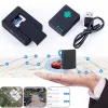 Alarm 2022 Ny Mini A8 No GPS Tracker Locator Real Time Car Kids Pet GSM/GPRS/LBS Tracking Power Adapter med SOS -knapp USB -kabel