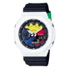 Sports Men's Quartz Watch 2100 Regardez plusieurs couleurs complètes en vedette de temps mondial en vedette automatique Raising Light Oak Series